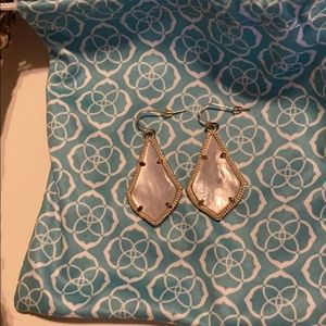Kendra Scott iridescent earrings
